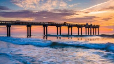 st augustine beach fishing pier
